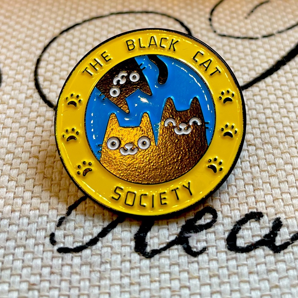 cat society pin - Picture 1 of 1